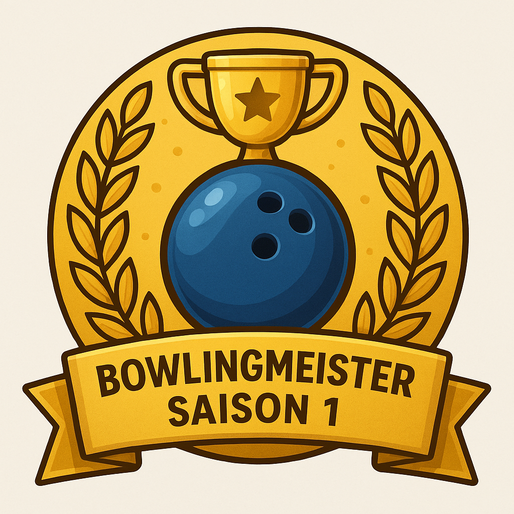 Bowlingmeister Saison 1 Badge